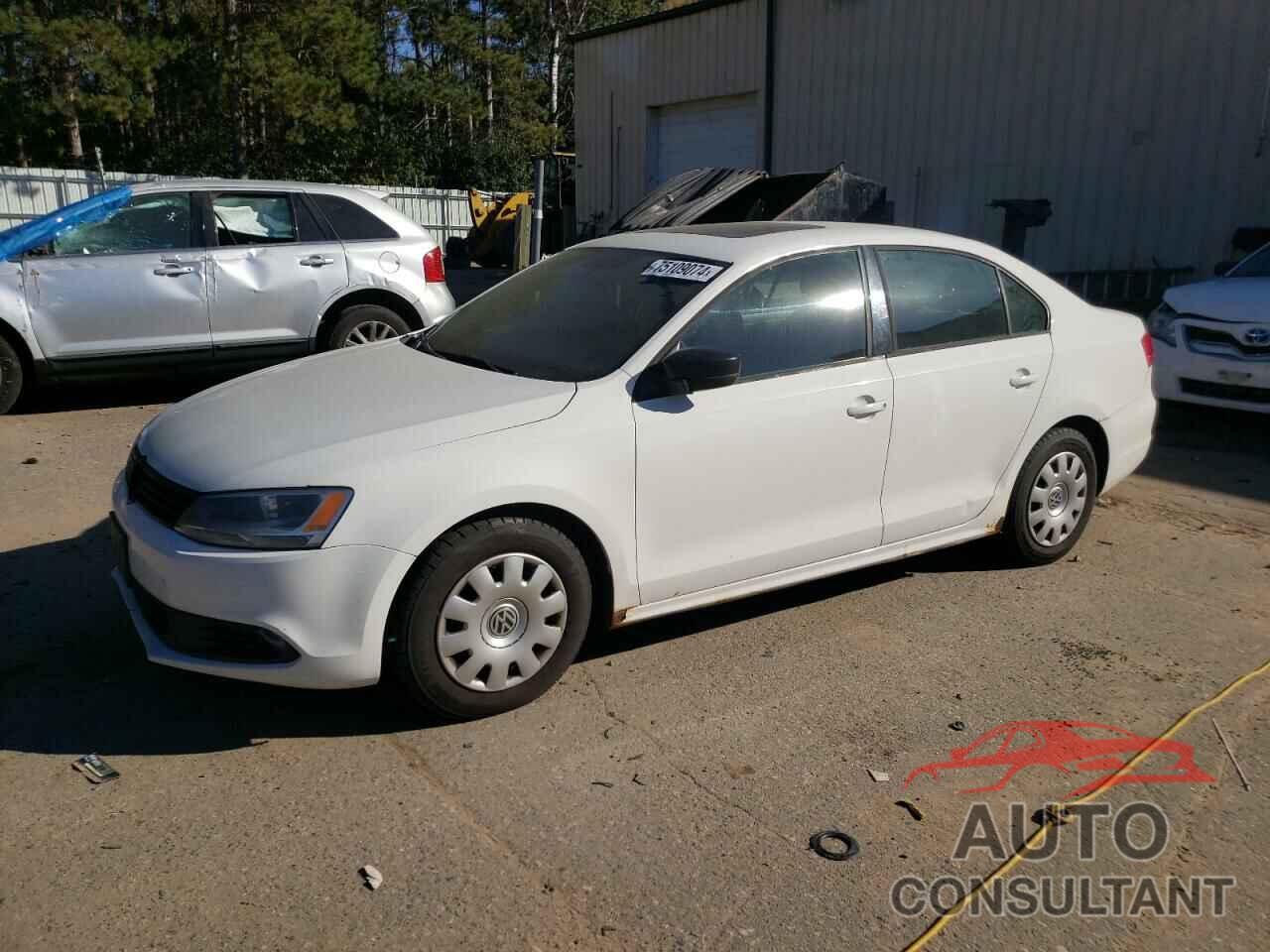 VOLKSWAGEN JETTA 2012 - 3VW2K7AJ8CM407663
