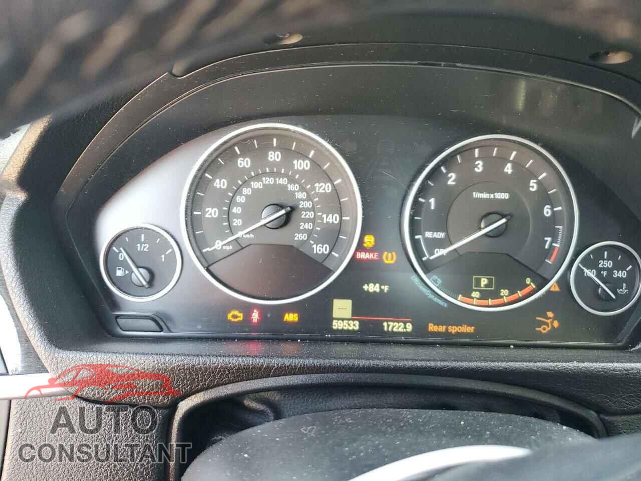 BMW 3 SERIES 2015 - WBA3X5C59FD562247