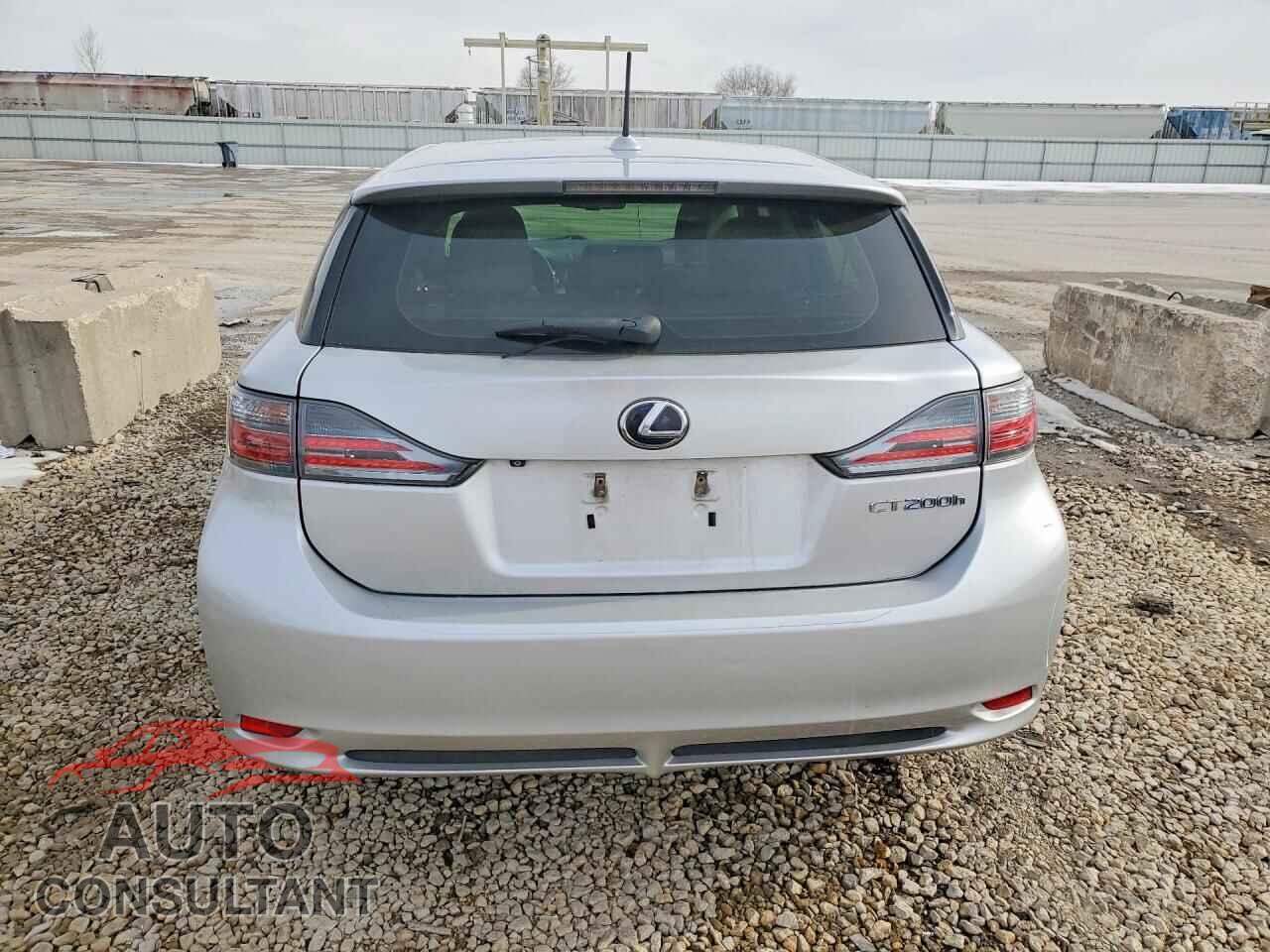 LEXUS CT 200 2012 - JTHKD5BH6C2079663