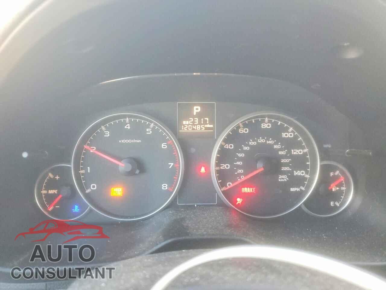 SUBARU OUTBACK 2014 - 4S4BRBCC9E3280650