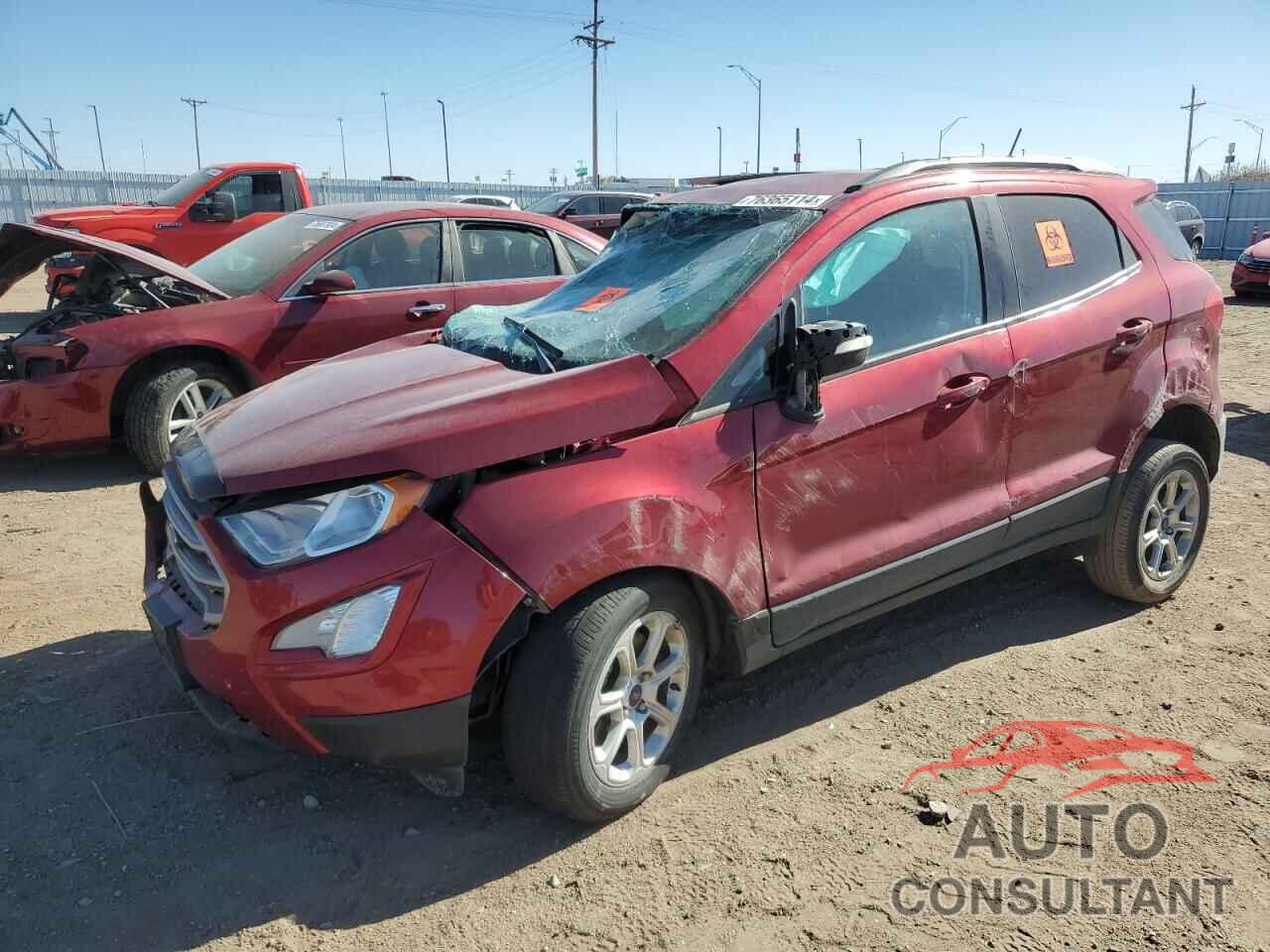 FORD ECOSPORT 2018 - MAJ6P1UL6JC209636