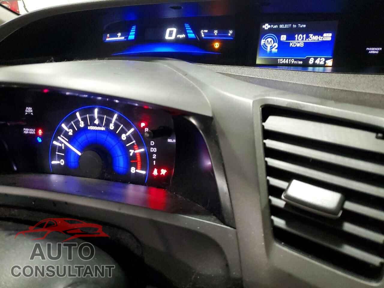 HONDA CIVIC 2012 - 19XFB2F58CE042074
