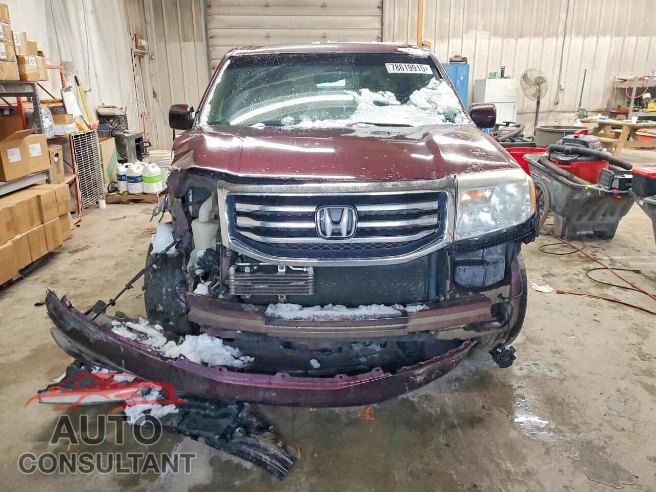 HONDA PILOT 2012 - 5FNYF4H58CB038977