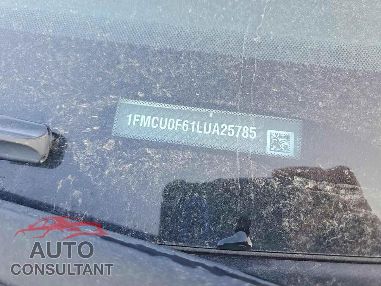 FORD ESCAPE 2020 - 1FMCU0F61LUA25785