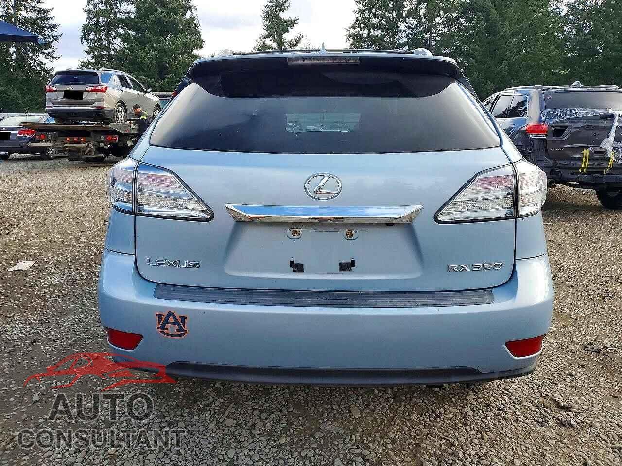 LEXUS RX350 2010 - 2T2BK1BA9AC028669