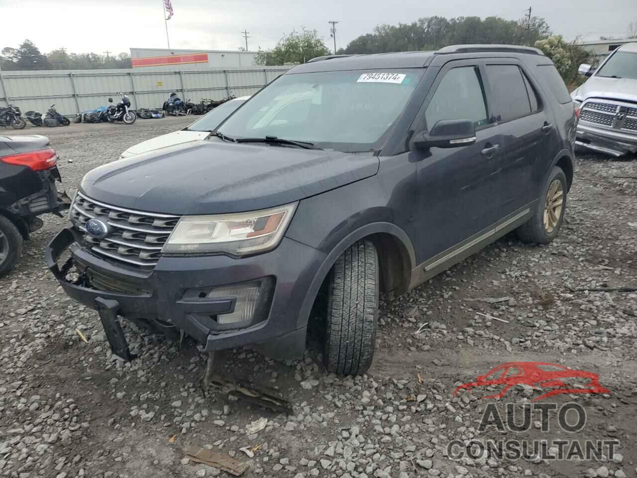 FORD EXPLORER 2017 - 1FM5K7D88HGA92000