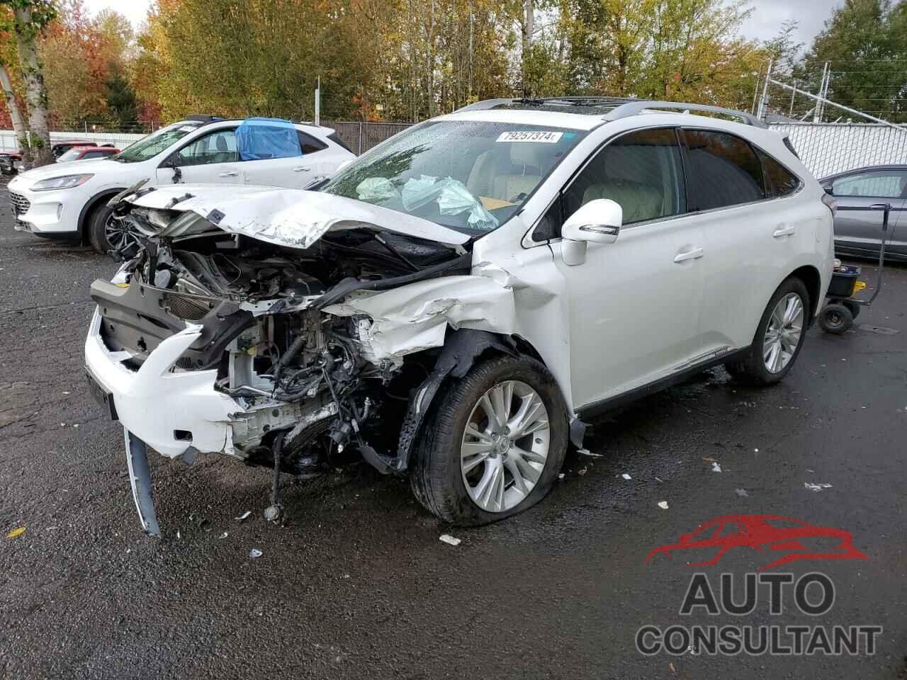 LEXUS RX450 2010 - JTJBC1BAXA2018519