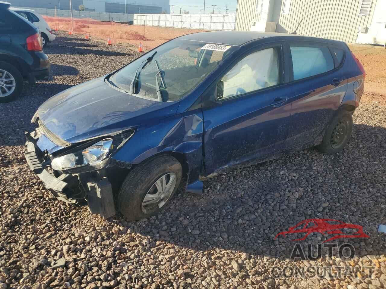 HYUNDAI ACCENT 2017 - KMHCT5AE6HU312173