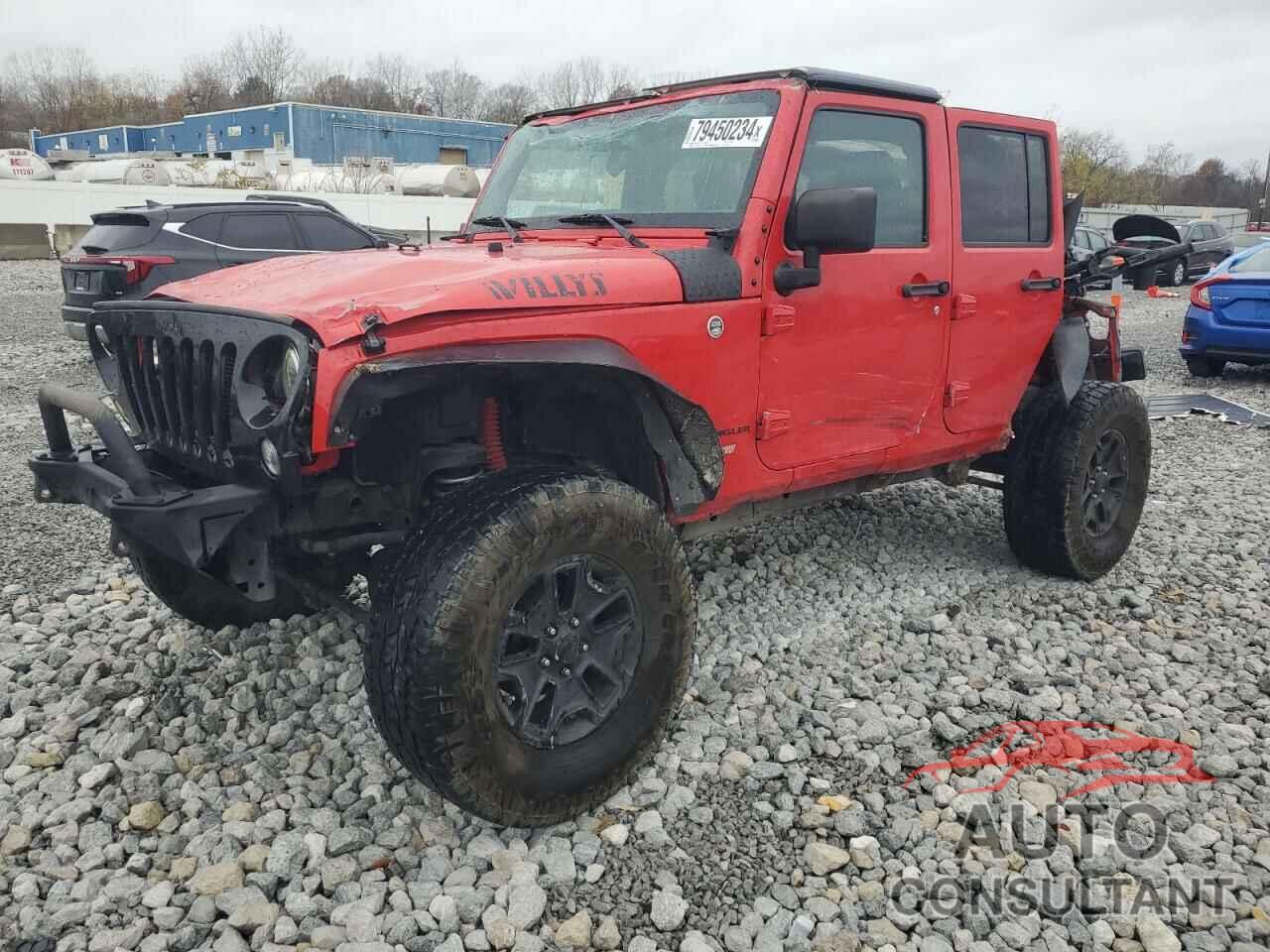 JEEP WRANGLER 2016 - 1C4BJWDG0GL107980
