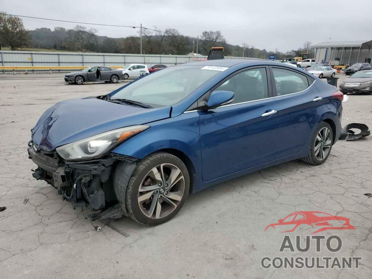 HYUNDAI ELANTRA 2014 - KMHDH4AE9EU076694