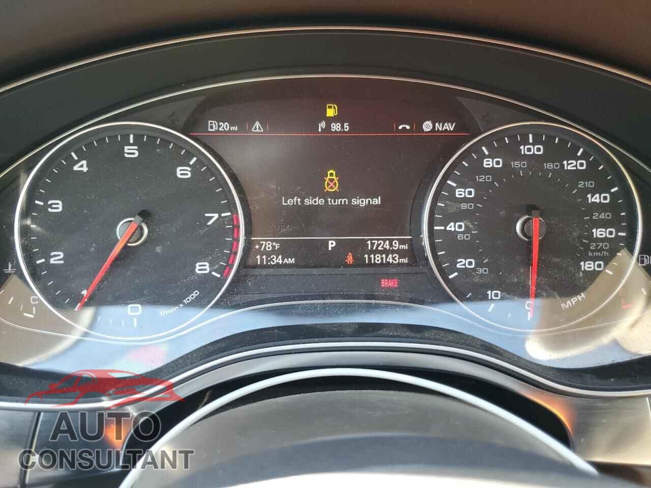 AUDI A6 2012 - WAUGGAFC1CN051190