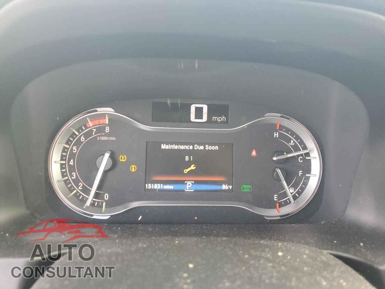 HONDA PILOT 2017 - 5FNYF6H76HB028503