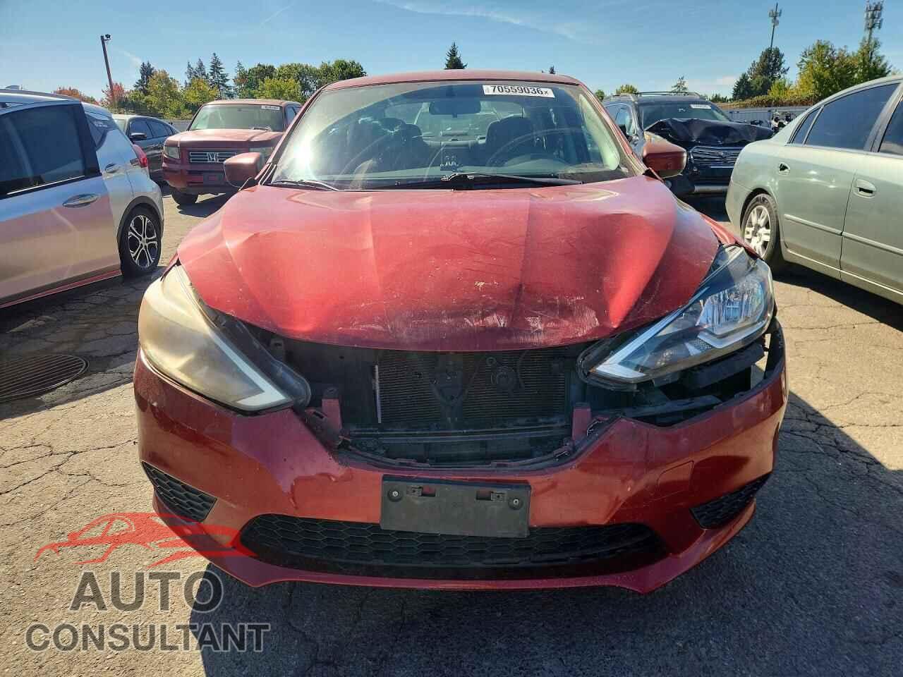 NISSAN SENTRA 2017 - 3N1AB7AP3HL663096
