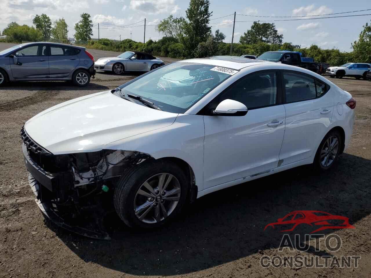 HYUNDAI ELANTRA 2018 - KMHD84LF4JU642258