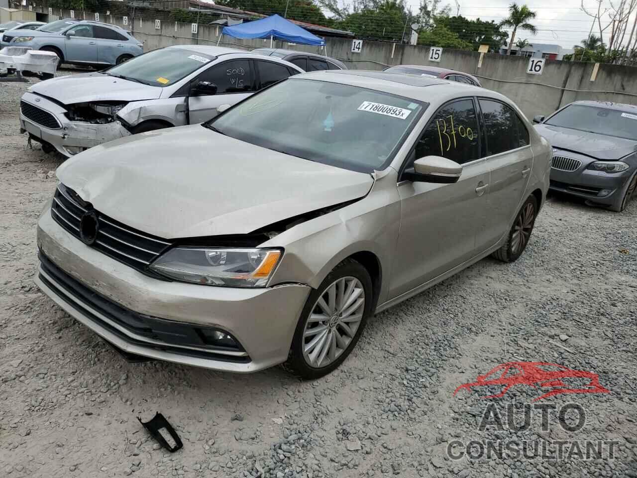 VOLKSWAGEN JETTA 2015 - 3VWD17AJXFM323263