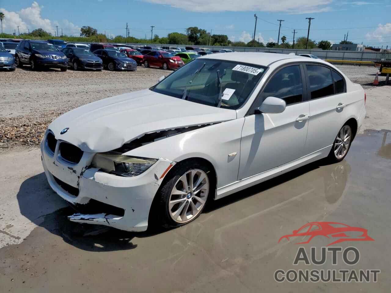 BMW 3 SERIES 2011 - WBAPH7C55BE852046