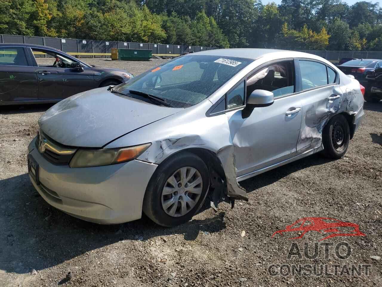 HONDA CIVIC 2012 - 19XFB2F55CE353851