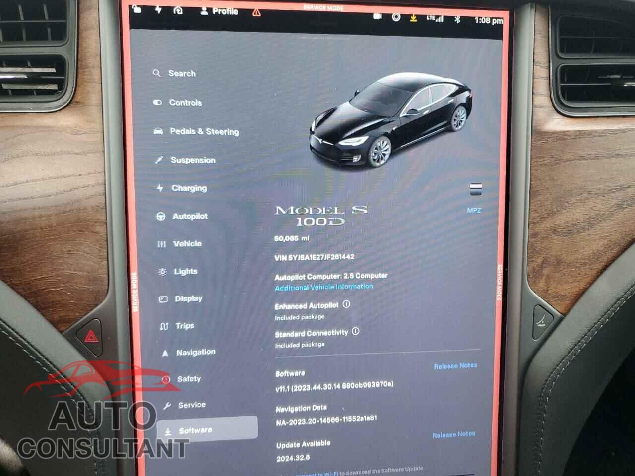 TESLA MODEL S 2018 - 5YJSA1E27JF261442