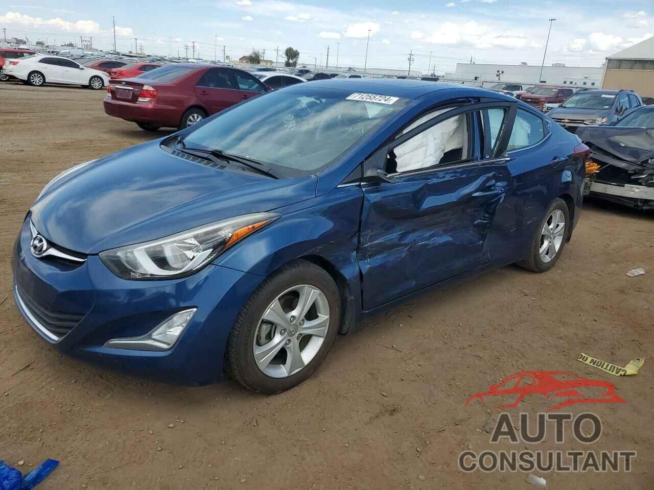 HYUNDAI ELANTRA 2016 - KMHDH4AE7GU491404