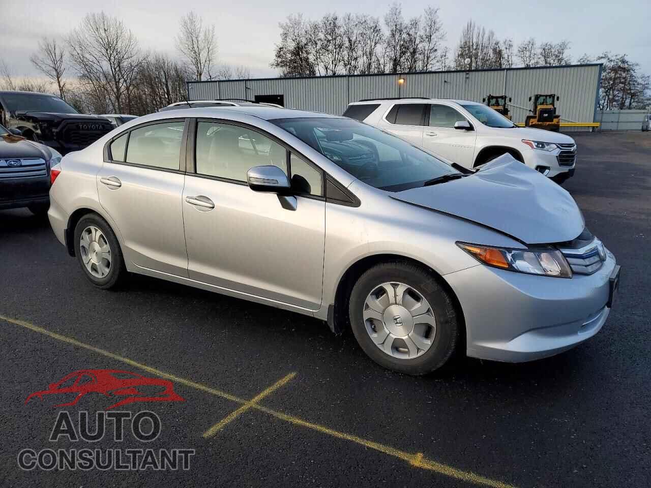 HONDA CIVIC 2012 - JHMFB4F20CS010927