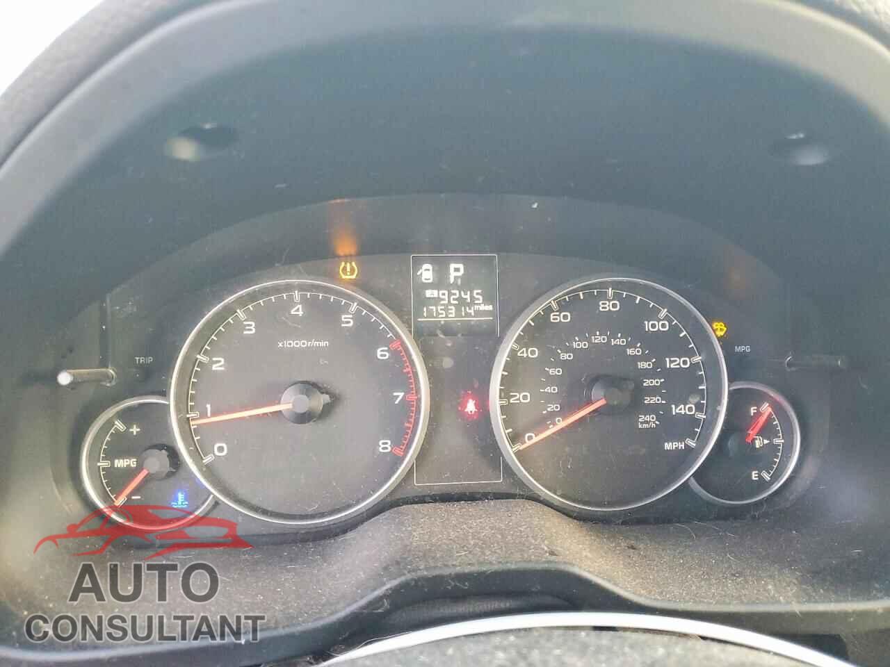 SUBARU OUTBACK 2014 - 4S4BRBCC9E3207990