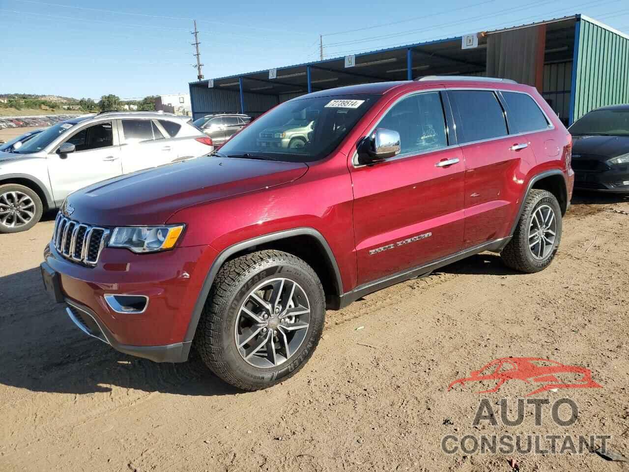 JEEP GRAND CHER 2017 - 1C4RJFBG3HC706195