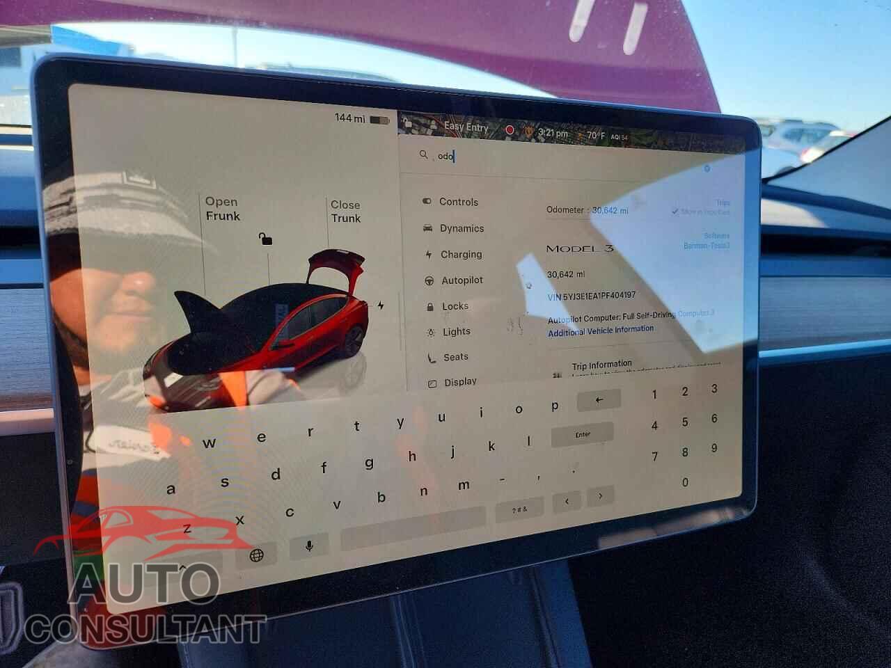 TESLA MODEL 3 2023 - 5YJ3E1EA1PF404197