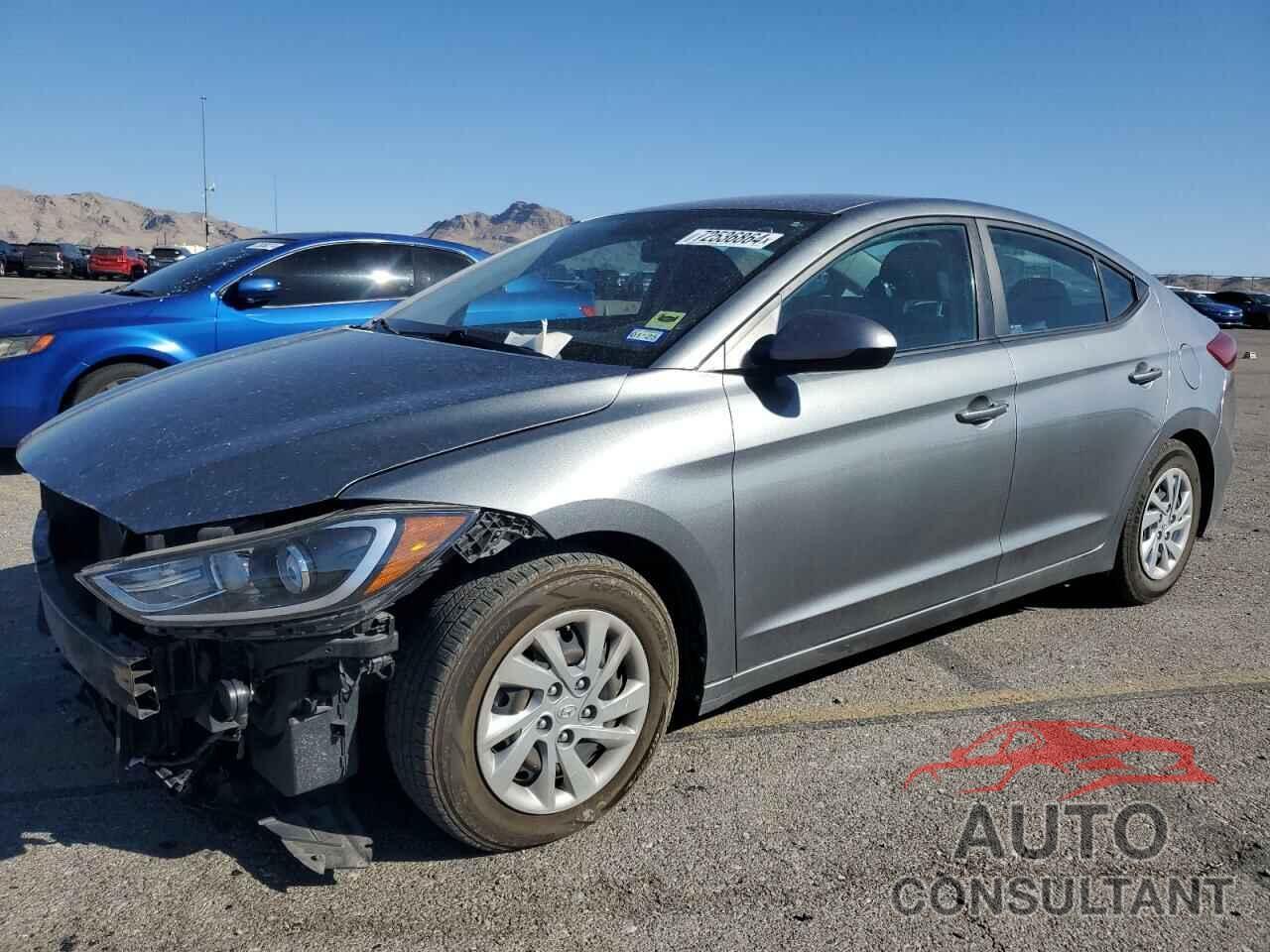 HYUNDAI ELANTRA 2018 - KMHD74LF1JU523750