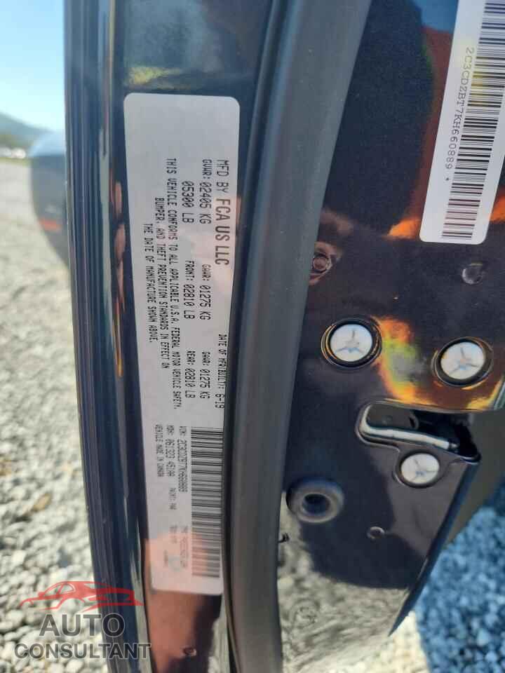 DODGE CHALLENGER 2019 - 2C3CDZBT7KH660889
