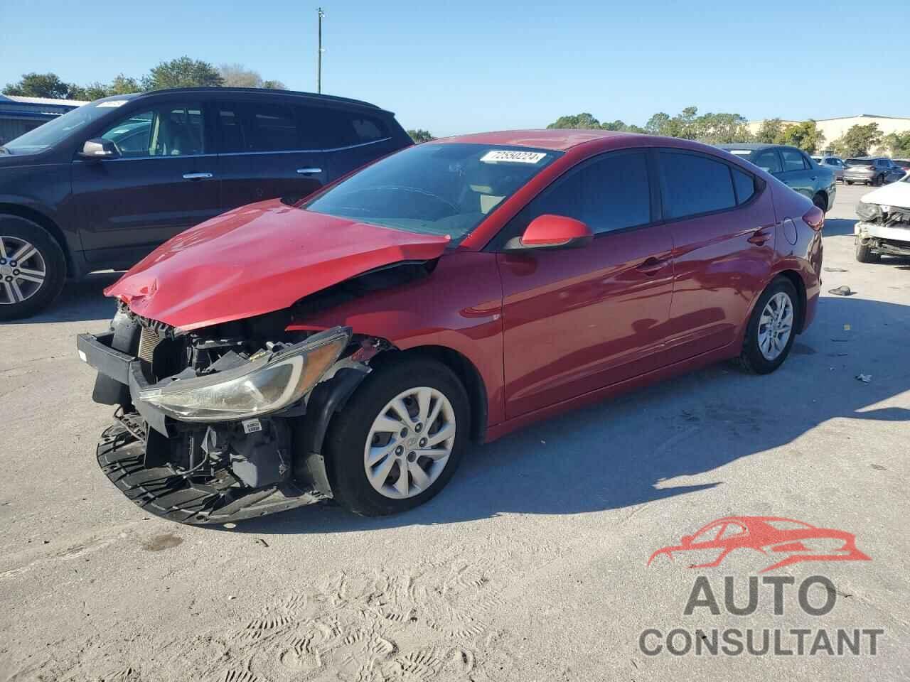 HYUNDAI ELANTRA 2017 - 5NPD74LF9HH186513