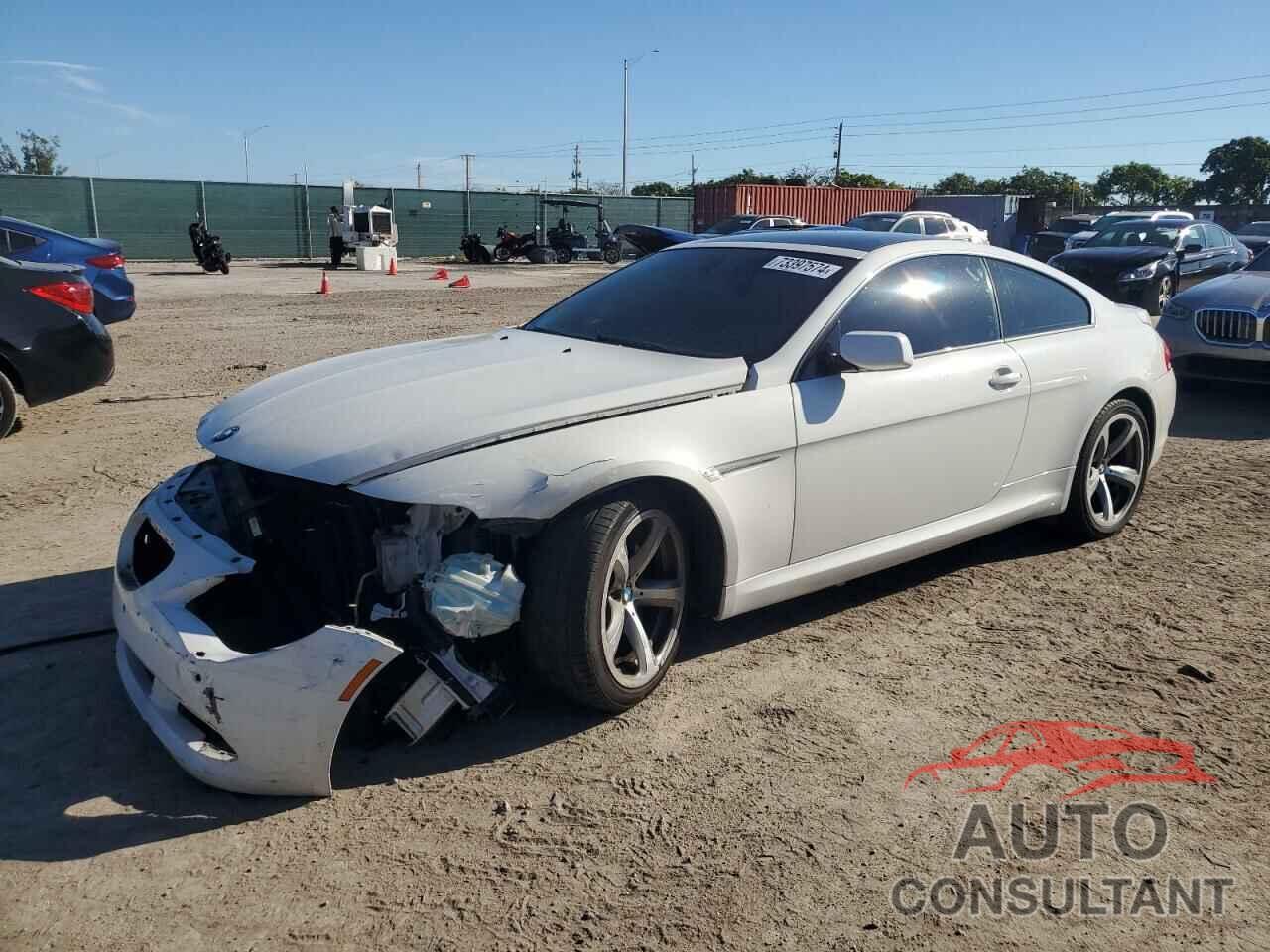 BMW 6 SERIES 2010 - WBAEA5C52ACV92831