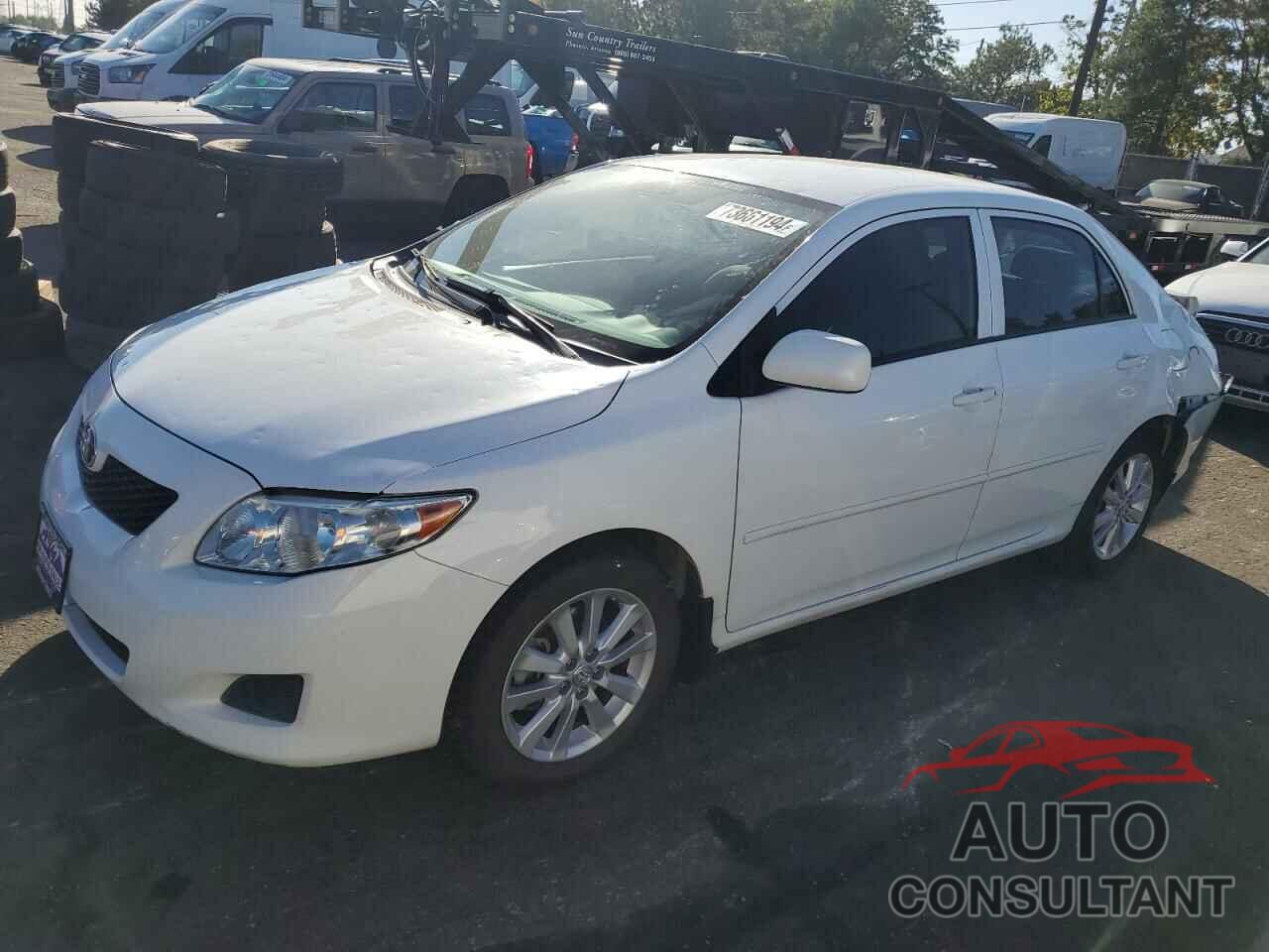 TOYOTA COROLLA 2009 - JTDBL40E19J041747