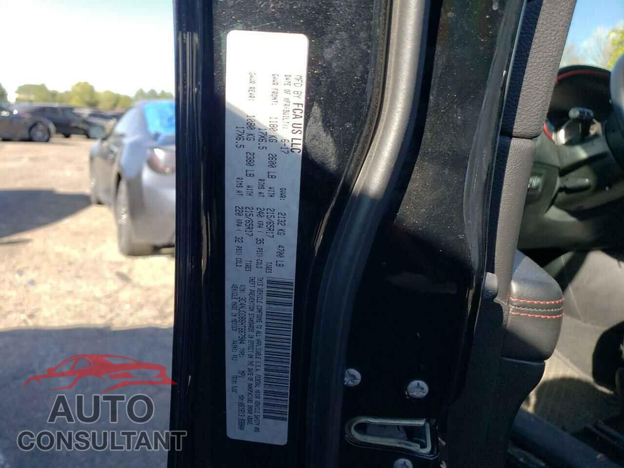 JEEP COMPASS 2017 - 3C4NJDDB6HT667904