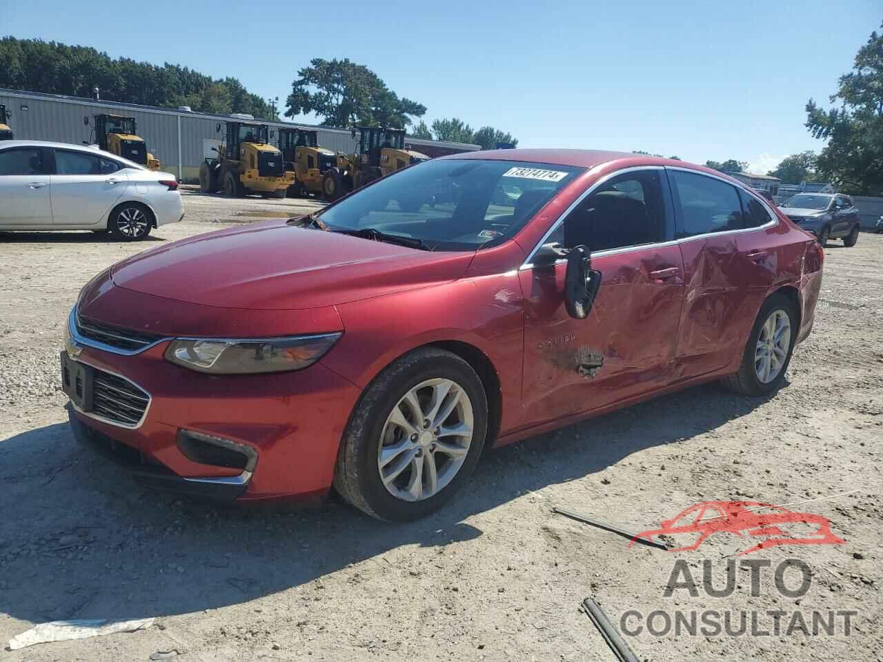 CHEVROLET MALIBU 2016 - 1G1ZE5ST0GF178374
