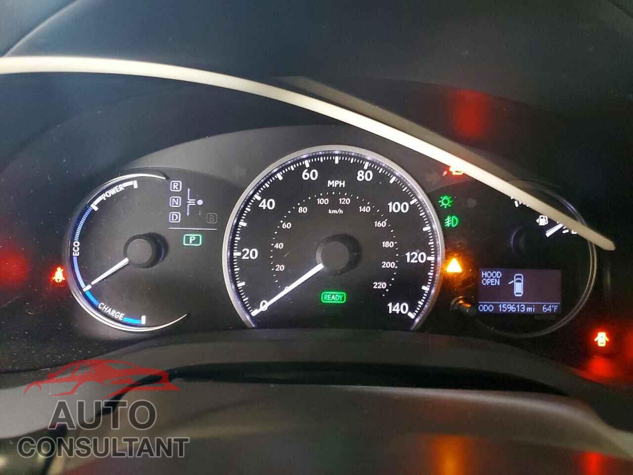 LEXUS CT 200 2012 - JTHKD5BH2C2089607