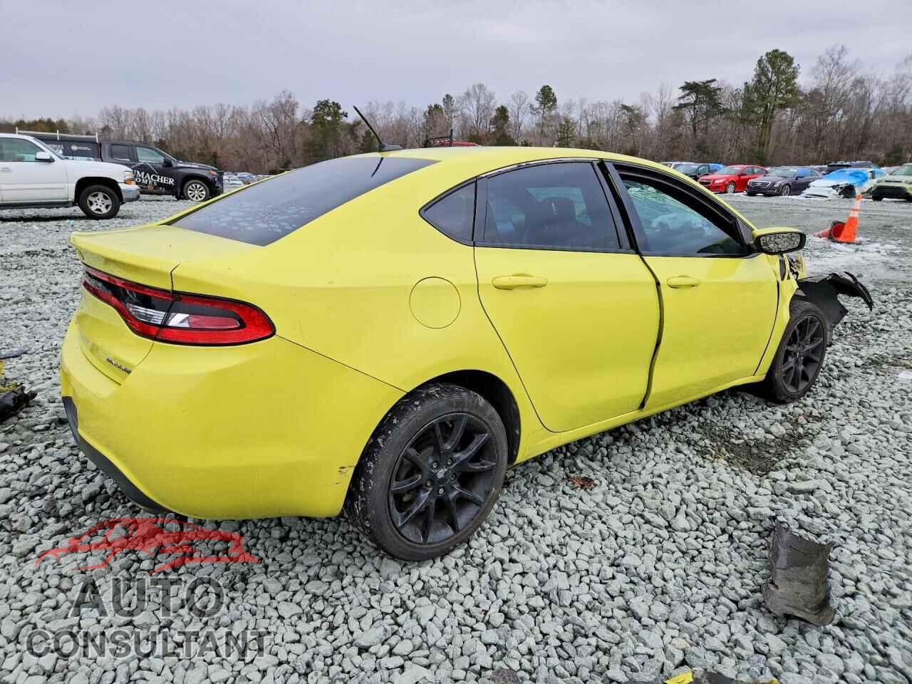 DODGE DART 2013 - 1C3CDFBA9DD204227