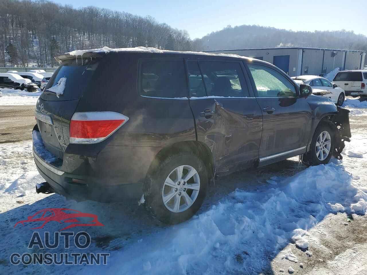 TOYOTA HIGHLANDER 2013 - 5TDBK3EH8DS190507