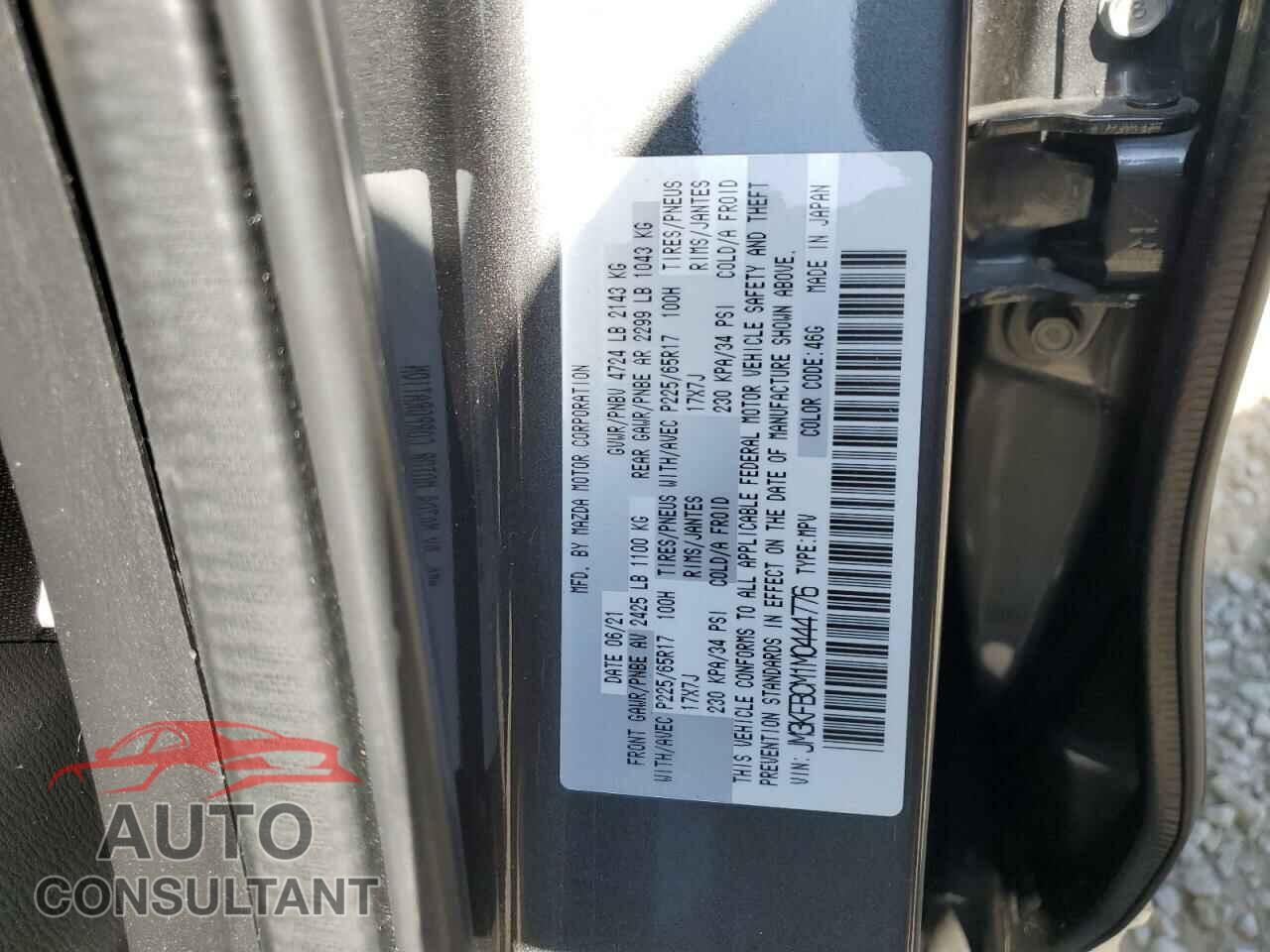 MAZDA CX-5 2021 - JM3KFBCM1M0444776