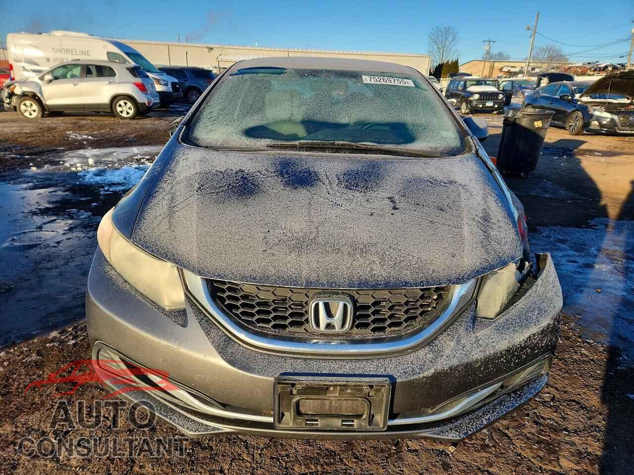 HONDA CIVIC 2013 - 2HGFB2F59DH596974