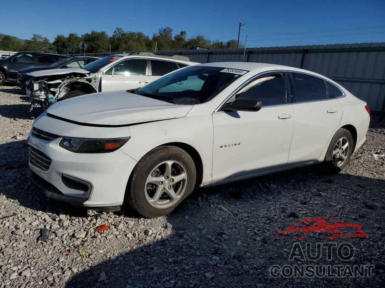 CHEVROLET MALIBU 2017 - 1G1ZB5STXHF231396