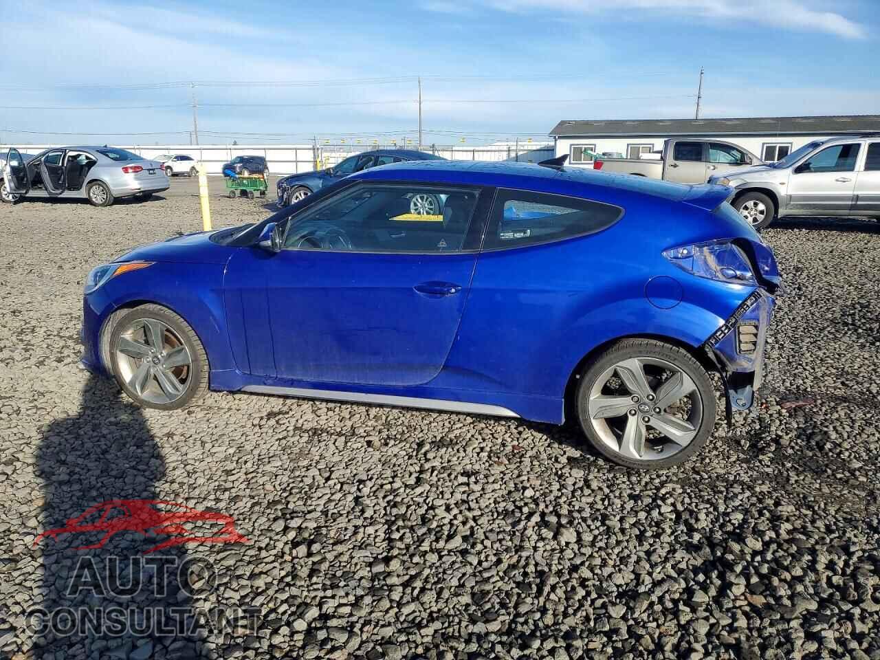 HYUNDAI VELOSTER 2013 - KMHTC6AE7DU105162