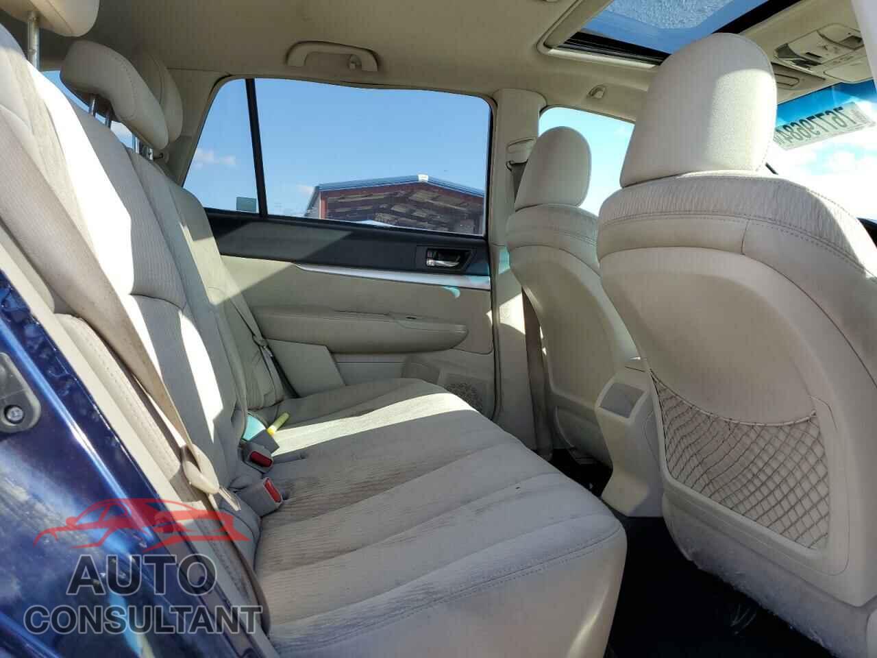 SUBARU OUTBACK 2010 - 4S4BRBGC5A3336345