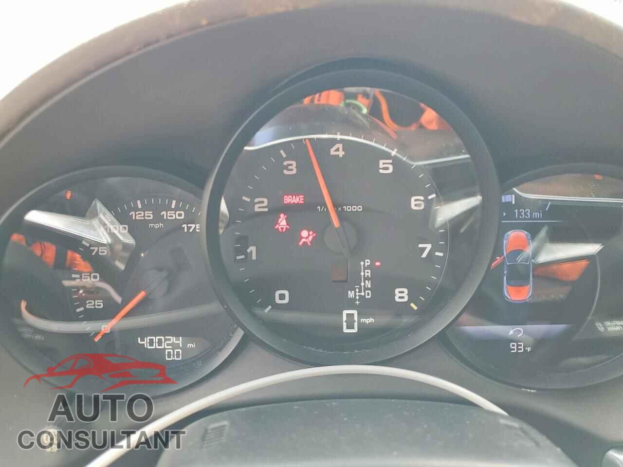 PORSCHE BOXSTER 2017 - WP0CA2A82HS220797