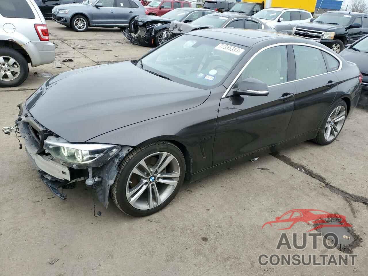 BMW 4 SERIES 2019 - WBA4J1C53KBM17581