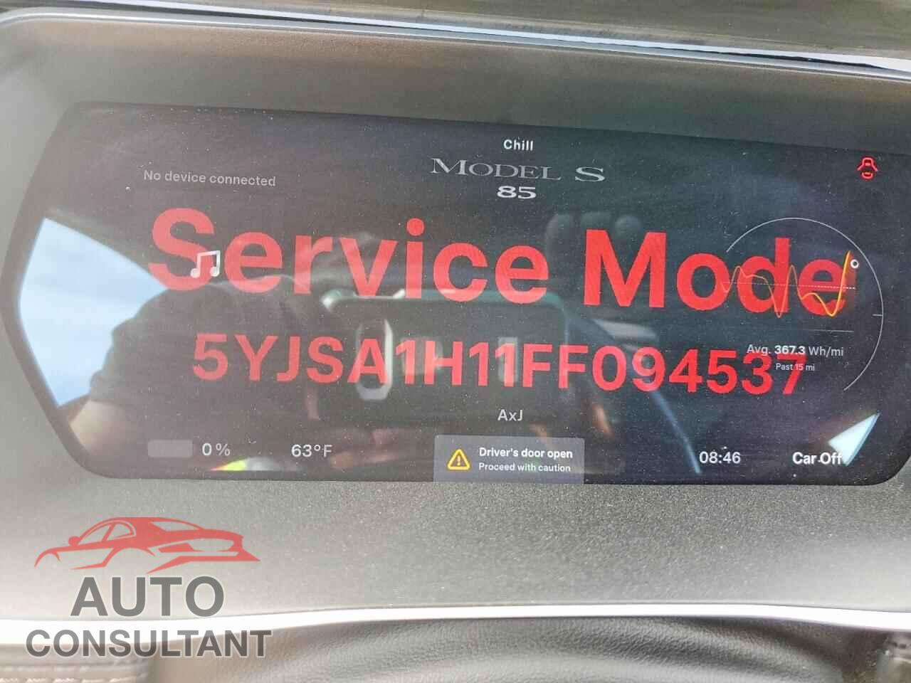 TESLA MODEL S 2015 - 5YJSA1H11FF094537