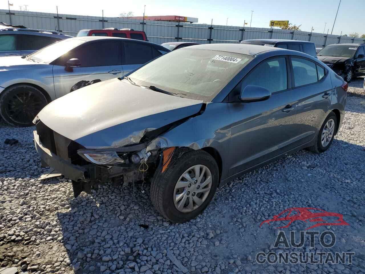 HYUNDAI ELANTRA 2018 - KMHD74LF4JU451703