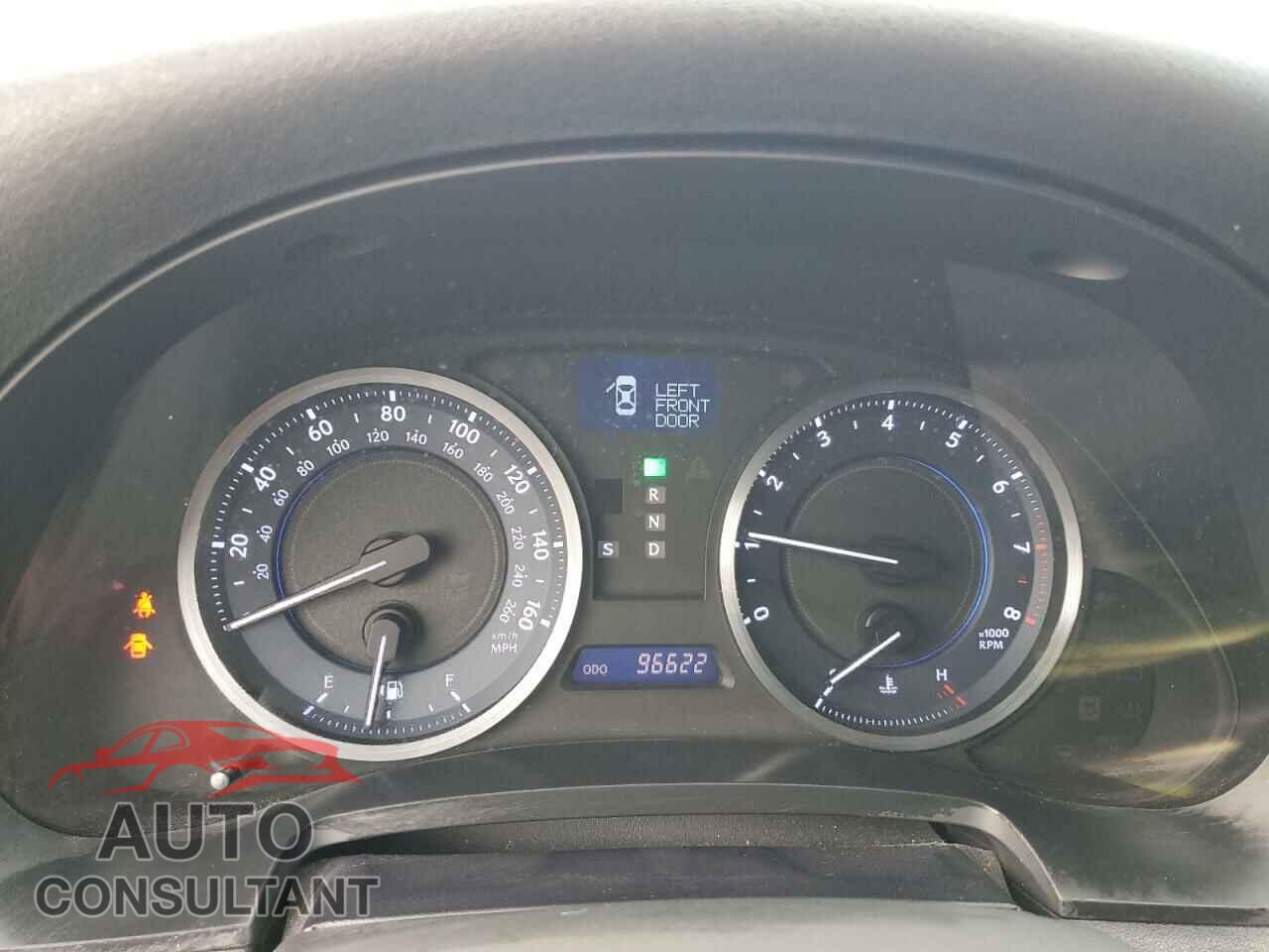 LEXUS IS 2011 - JTHCF5C23B5052412