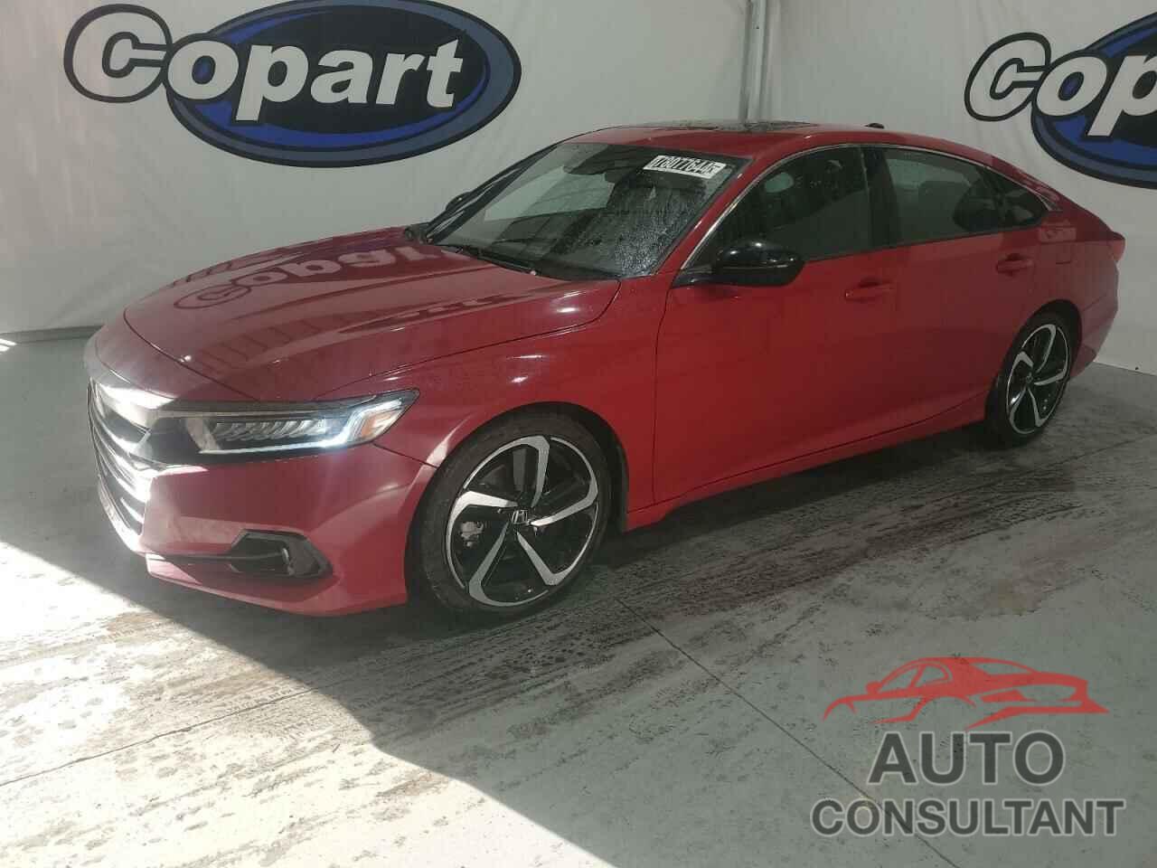 HONDA ACCORD 2021 - 1HGCV2F39MA006201
