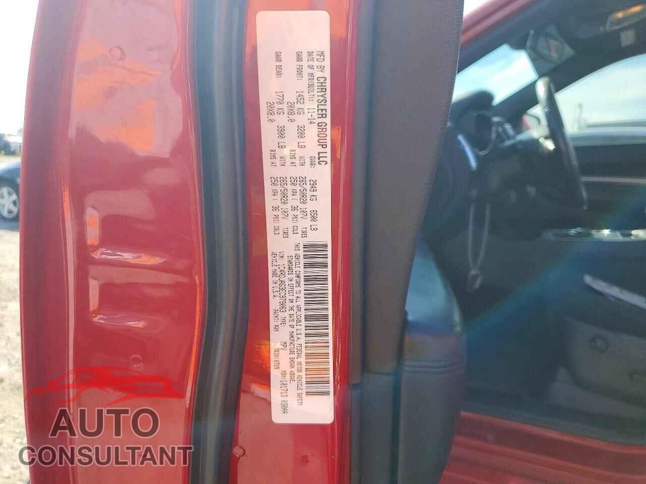 DODGE DURANGO SX 2014 - 1C4RDJAG3EC979063