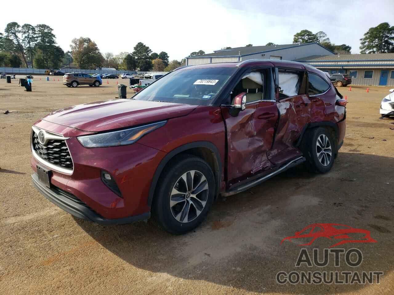 TOYOTA HIGHLANDER 2022 - 5TDGZRAH3NS546762